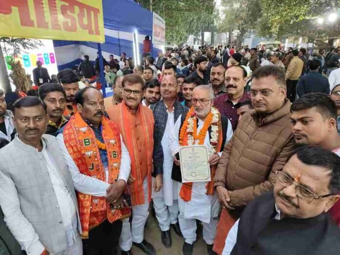 MP Manish Jaiswal congratulated NDA on its landslide victory in Hazaribagh, expressed gratitude to the people for development