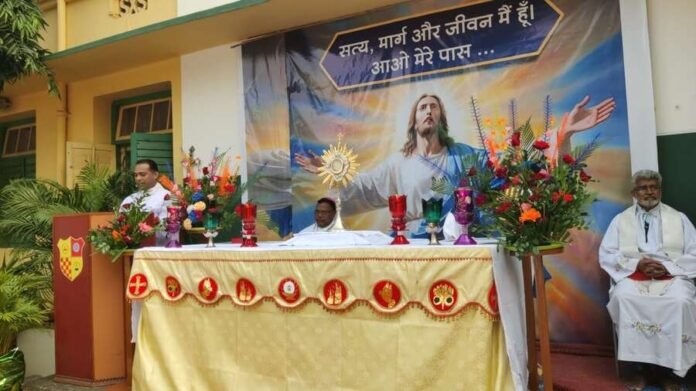 The festival of Christ the King was celebrated with great pomp in Hazaribagh