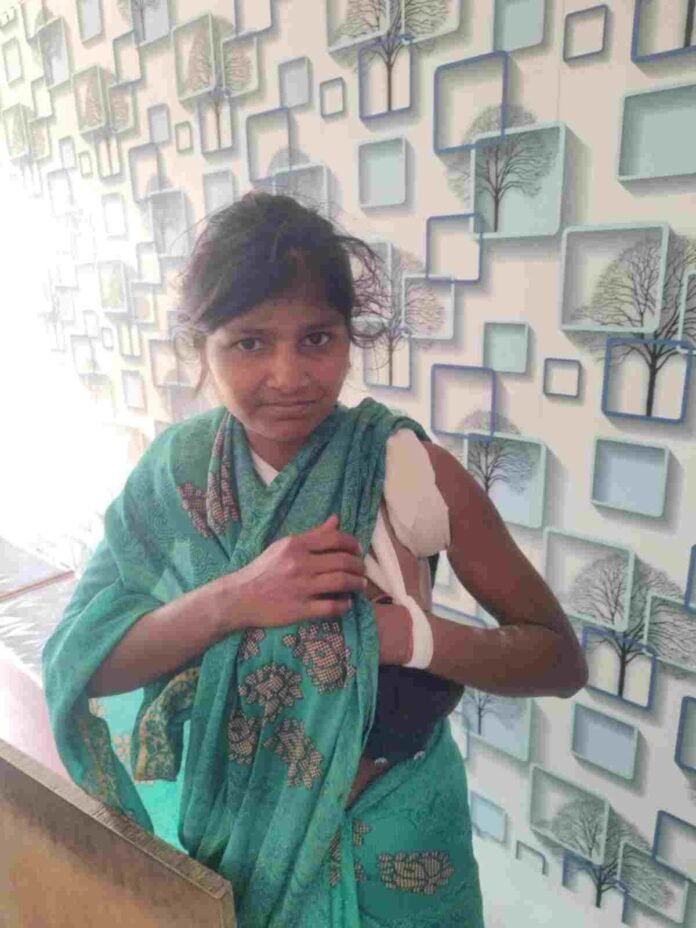 Bishnugarh News: Mother-in-law and daughter-in-law injured in a fight between two parties in Ganda