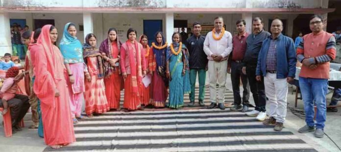 Barkagaon: Tarini Prasad became the chairman of the management committee, Savitri Devi became the coordinator