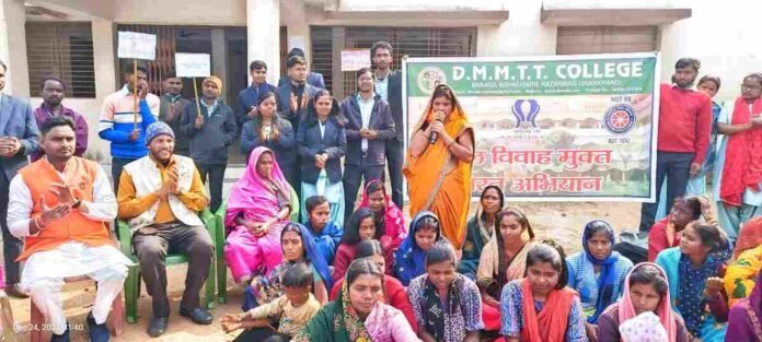 Bishnugarh News: Awareness campaign launched against gender violence and child marriage