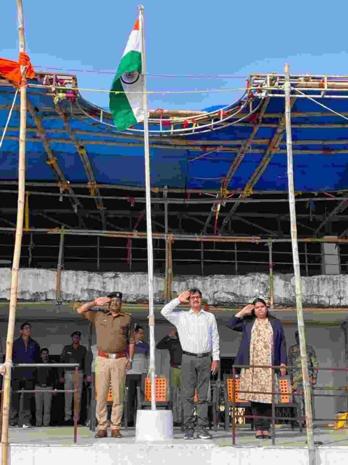 Hazaribagh News: Army platoon rehearsed full dress parade with full enthusiasm for Republic Day