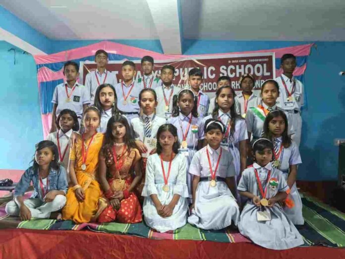 Barhi News: Sports competition organized along with cultural program in Saint Mary Public School