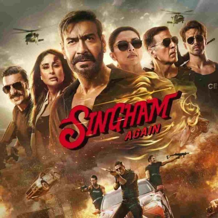 Singham Again Roars to the Top of Global OTT Charts