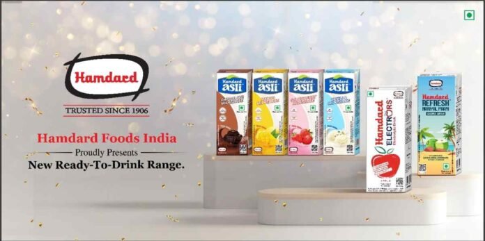 Hamdard Foods India, Ready-to-drink beverages, RTD beverages, Hamdard Asli Milkshakes, Hamdard ElectrORS, Hamdard Refresh Nariyal Paani, Milkshakes India, Electrolyte drinks India, Coconut water India, Indian beverages, New beverage launch, Hamdard RoohAfza,