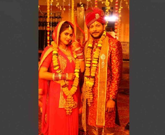 Bhojpuri actor Krishna Kumar and Aparna Malik got married secretly