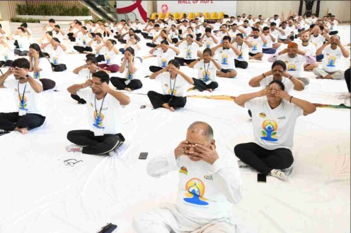 International Yoga Day 2025, Yoga Sangam, FHRAI Yoga Event, Ministry of AYUSH Yoga, Global Yoga Celebration, Yoga for All, Prime Minister Narendra Modi Yoga 