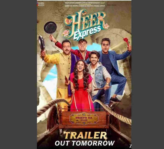 Heer Express, Heer Express trailer, new movie trailer, upcoming movie, family entertainer, Bollywood, Indian cinema, Ashutosh Rana, Gulshan Grover, Divita Juneja, Pritt Kamani, Umesh Shukla, Tulip Entertainment, Merry Go Round Studios, Creative Strokes Group, August 8 2025, drama, emotions, fun, saaf sutri parivarik film, entertainment