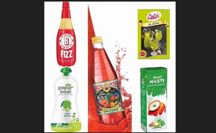 Traditional Indian Drinks, Summer Beverages, Natural Coolers, Digestive Health, Indian Culture, RoohAfza, Paper Boat, Catch Spices, Amul, Parle Agro, Ayurvedic Drinks