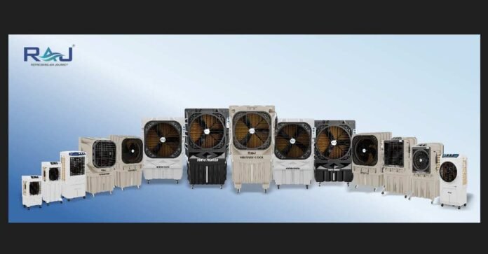 RAJ Raj Cooling Systems, Canton Fair, air coolers, Boxer Fans, evaporative cooling, new product launch, Guangzhou, China, trade fair, industrial cooling
