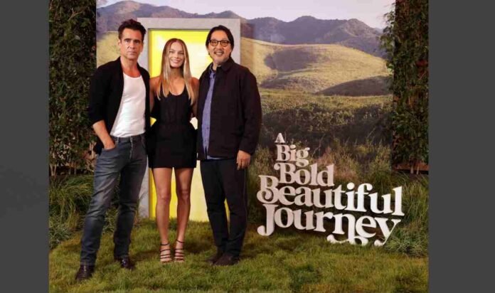 A Big Bold Beautiful Journey, Kogonada, Margot Robbie, Colin Farrell, Magical Realism, Sony Pictures Entertainment India, movie, film, new release, romance, drama, doors, cinematic, filmmaking, interview