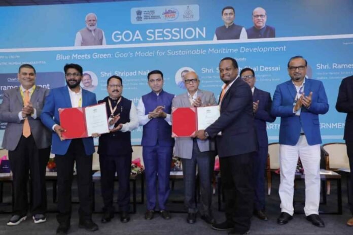 Goa State Session of India Maritime Week 2025,Goa Maritime Future, Sustainable Maritime Development, Blue Meets Green, India Maritime Week 2025, Green Shipping Goa, Mormugao Port LNG, Goa Maritime Waterways