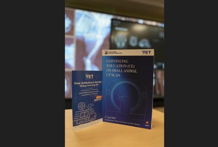 Fredna Vet Diagnostics, veterinary CT scan, small animal imaging, Mumbai veterinary event, Dr Tiziana Liuti, veterinary diagnostics India, pet healthcare, CT scan training