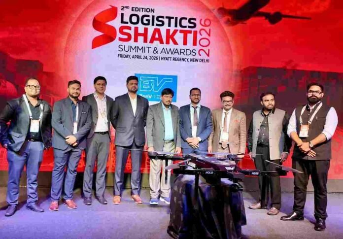 Ramdas Athawale, BonV Aero Air Hans, Logistics Shakti 2026, commercial drone logistics India, heavy-lift UAV India, Air Hans launch, BonV Aero drone, drone logistics sector India