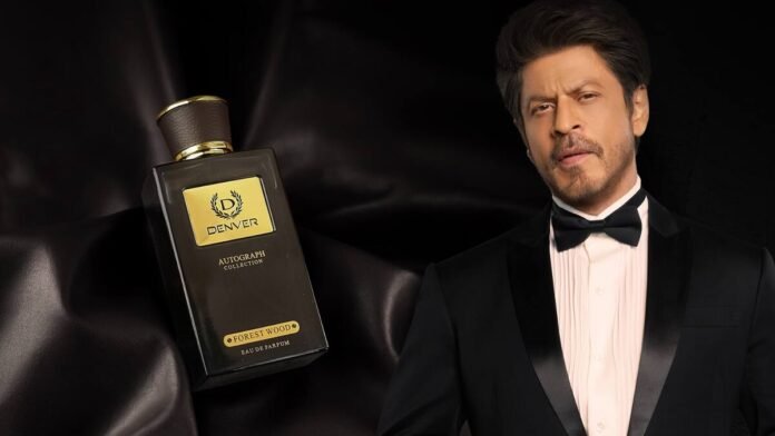 DENVER Forest Wood, SRK Autograph Collection, Shah Rukh Khan perfume, long-lasting perfume for men, fresh woody fragrance, premium men's grooming India, versatile men's scent, everyday luxury perfume